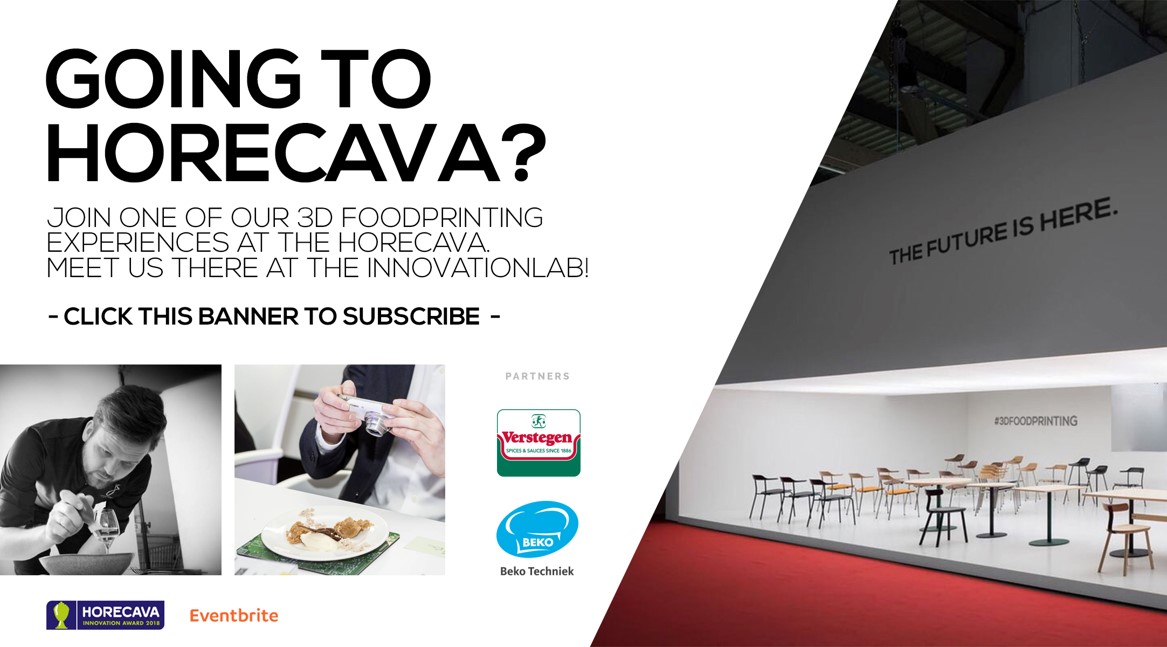 Images of 3D Food Printing by byFlow