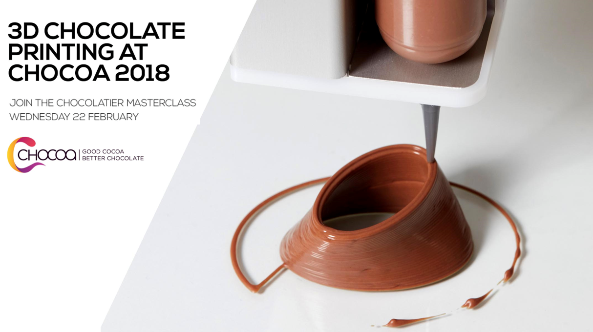 Images of 3D Chocolate Printing